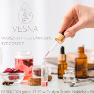 Kobiece warsztaty perfumiarskie <br> 08/03/2024 Bydgoszcz